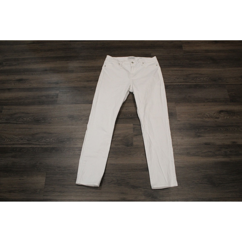 NWOT Lucky Brand Los Angeles Womens White Denim Jeans Size 12/31 Hayden Skinny‎